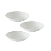 在飛比找松果購物優惠-【美國康寧 Corelle】純白系列8吋深盤/三件組 (5.