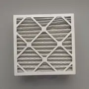 14x14x1 MERV 8, Flanders Pleated Air Filter, Pack 12