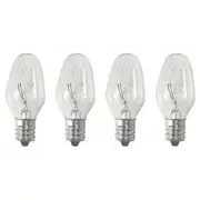 Sansai 7W/240V E12 Replacement Bulb [4-Pieces]
