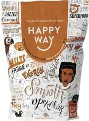 Happy Way Whey Protein Powder Salted Caramel 6x60g