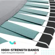 BRAND NEW. KAHUNA 14 FT SPRINGLESS TRAMPOLINE MAT. ELASTIC-NO SPRINGS. ROUND.