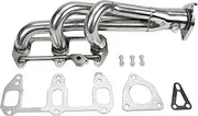Shuogoufeng Store 2003-2010 Compatible With Mazda RX8 1.3L Exhaust Headers Manifold Stainless Steel