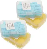 GANAZONO 4 Boxes Piece Soap Flakes Hand Travel Soap Portable Travel Wash Soap Slices Small Soap Slice