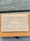 RARE Vintage Louis Vuitton Vachetta Leather card holder wallet VIRGIL ABLOH LV