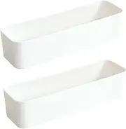 IMIKEYA 2pcs Wall Mount Remote Control Holder Self Adhesive Storage Box for Phones Items Nail Design Compact Lightweight Easy to Use for Home Organization