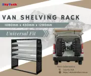 Van shelving rack Guard Shelf Trays Steel Racking Storage 108cm*43cm*129cm VS006