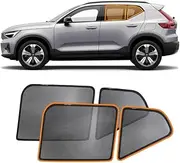 X-CAR Rear Window Sun Shade for Volvo XC40 2018-Onwards Magnetic Car Sun Blind Mesh