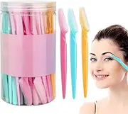 Womens Eyebrow Trimmer - Face Precision Eyebrow Shaper | Eye Brow Shaver With Protective Cover, Face Dermaplaning Tool For Beard Care, Hair Removal