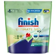 48tabs Finish Powerball Ultimate Pro 0% Dishwasher Tablets Home Cleaning