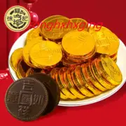 70pcs New Year's Candy Nestle Gold Coin Chocolate 雀巢徐福记金币巧克力糖果年货零食喜糖 70枚（约975g）