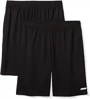 [Amazon Essentials] Men's Performance Tech Loose-Fit Shorts (Available in Big & Tall), Pack of 2