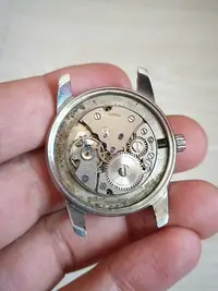 在飛比找Yahoo!奇摩拍賣優惠-出售瑞士山度士手動機械手錶。成色不好。視頻圖片可見。機芯干凈