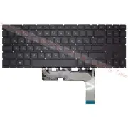 Russian RGB Colorful Backlit Keyboard for HP Omen 16-B 16-B0008CA 16-B0020CA