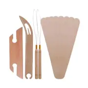 Inkle Weaving Shuttle Set Practical Knitting Tool Set Weaving Tool Easy to Use