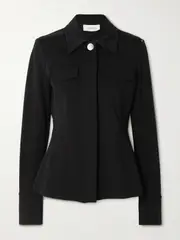 [Sportmax] Sportmax - Wells Crepe Jacket - Black - x large x large Black