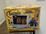 George Foreman Jr Rotisserie Chicken Roaster Cooker GR82 Lean Quick NEW