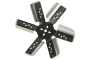 Derale 17015 Heavy Duty Fan Blade Series 1000 15" Stainless Steel Flex Fan Standard Rotation
