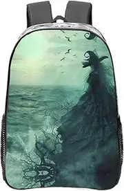 [DRTGEDS] The Sea Witch Inspired Clear Backpack,High Capacity Clear Bag For Travel,Work,Festival, Concerts Women Men Unisex