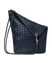 Medium Knot bucket bag One size space Blue