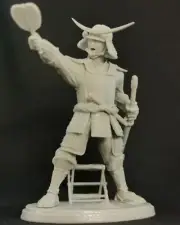 Resin 1/32 Diorama Miniature Toys Figures Ancient Japanese Soldier Date Masamune