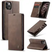 CaseMe iPhone 11 Pro Classic Folio Case Cover Apple iPhone11 Pro Skin [Coffee]