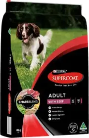 Supercoat Smartblend Adult Dry Dog Food Beef 18kg