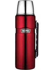 [Thermos] Stainless King Vacuum Insulated 1.2L Flask in Red