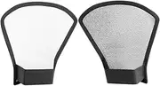 Neewer Flash Diffuser Silver/White Reflector for Nikon Speedlite SB-600,SB-800,SB-900,Canon Speedlite 380EX 430EX 550EX 580EX Vivita Flash Sunpack Sony Pentax Olympus Yongnuo Neewer Godox Flash