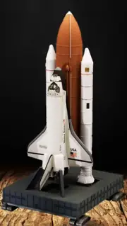 Built model SPACE SHUTTLE ORBITER w/BOOSTERS 1/200 - pre order