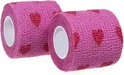 Pet Bandage,Bloomma 10pcs Self-Adhesive Elastic Bandage Non-Woven Fabrics Gauze Rolls Self Adhering Stick Bandage Wrap Vet Tape for Pet Animals