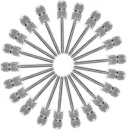 ARTSEWPLY 20Pcs Nail Gel Drill Bit Sanding Bands for Manicure Compatible with Electric Nail Drill for Natural Artificial Nails for Beginners Professionals