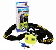 Oxford Boss Chain Lock, black, Size 150 cm for Men