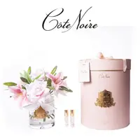 在飛比找momo購物網優惠-【Cote Noire 寇特蘭】百合&玫瑰花束透明瓶(附贈1