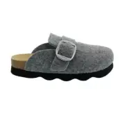 Gabor Home House Shoe, Felt, Naturkork-Fußbett, Sustained Manufactured, Grey