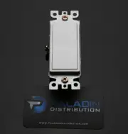 15A Decora Rocker Switch White - 3 Way UL Listed (10 Pack)