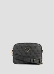 GUESS Women's Coal Logo Meridian Camera Bag in Black