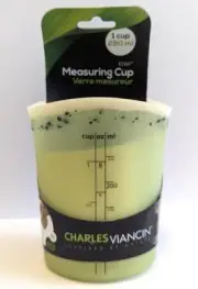 Charles Viancin Kiwi Fruit Measuring Cup Silicone 1 Cup