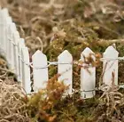 Darice Miniature Picket Fence 18" in white or wood