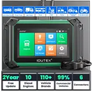 IDUTEX Speed Limit Adjustment HEAVY DUTY Trucks Scanner Diagnostic Tool DPF OIL