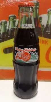 2005 Happy Holiday's Atlanta Coca-Cola 8oz Bottle Limited to 2,005 Bottles