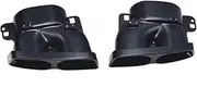 1Pair Exhaust Tail Tip Muffler Tips Compatible For Benz C E S GLE GLS Class W205 W212 W222 W204 W213 Pre-Facelift 15-18