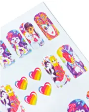 Toon Favs Nail Decals