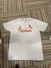 NEW MITCHELL AND NESS ST LOUIS CARDINALS TEE SHIRT LARGE PROTOTYPE