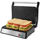 Panini Press, 1200W Sandwich Maker and Electric Indoor Grill with Ceramic Non-St