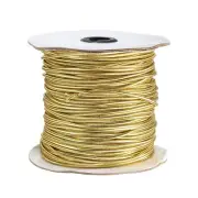 Elastic Cord Heavy Stretch String Rope 2.5mm 109 Yards Gold