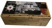 2000 Ertl Texaco Collectibles Chrome Edition Fire Chief Tugboat Bank New in Box