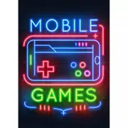 [Namly Design] Poster - MOBILE GAMES