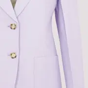 [Victoria Beckham] Victoria Beckham-Lavander Patch Pocket Jacket-Donna 6 UK