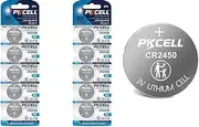 CR2450 3V Lithium Battery Pack of 10 Batteries