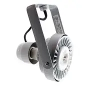 LIGHTLAB L-192 TRACK LIGHTING PAR30 LAMP HOLDER TRACK HEAD, SILVER, 75W, 120V